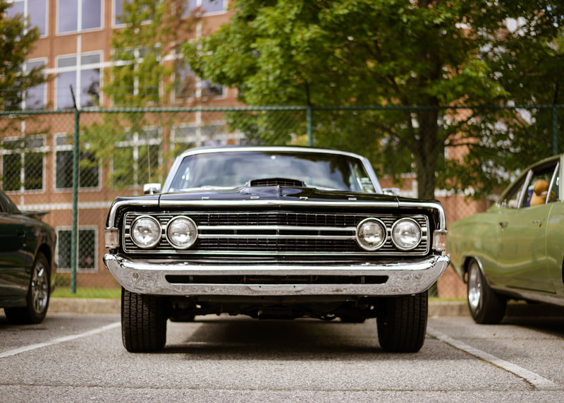Car at Coffee & Chrome show