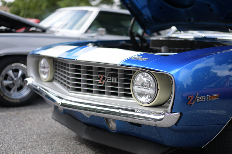 Car at Coffee & Chrome show