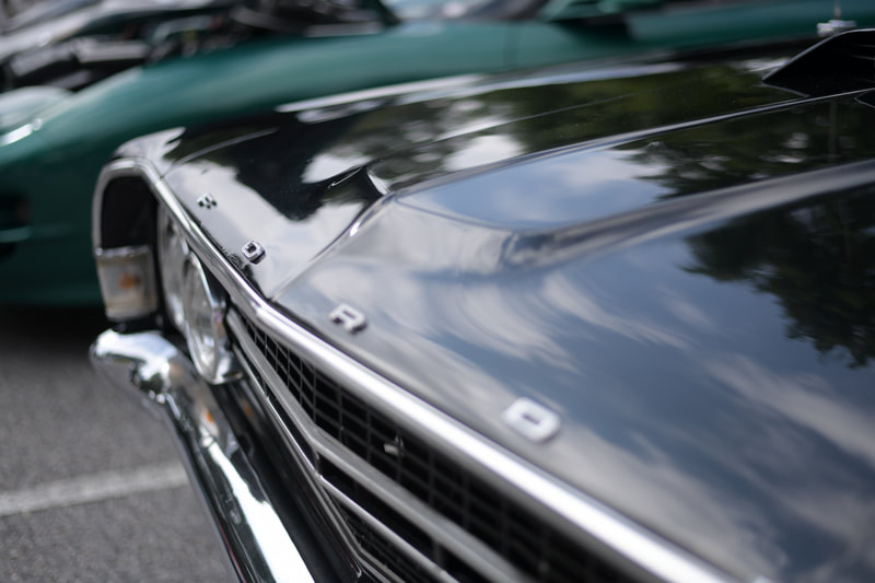Car at Coffee & Chrome show