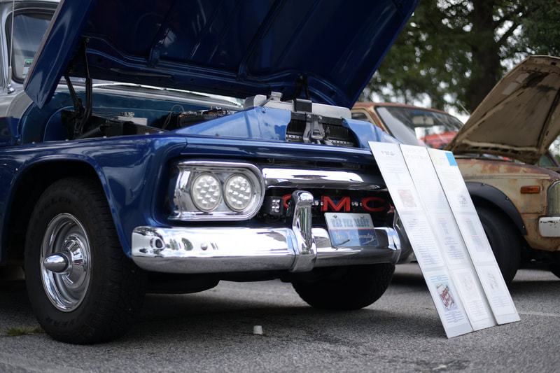 Car at Coffee & Chrome show