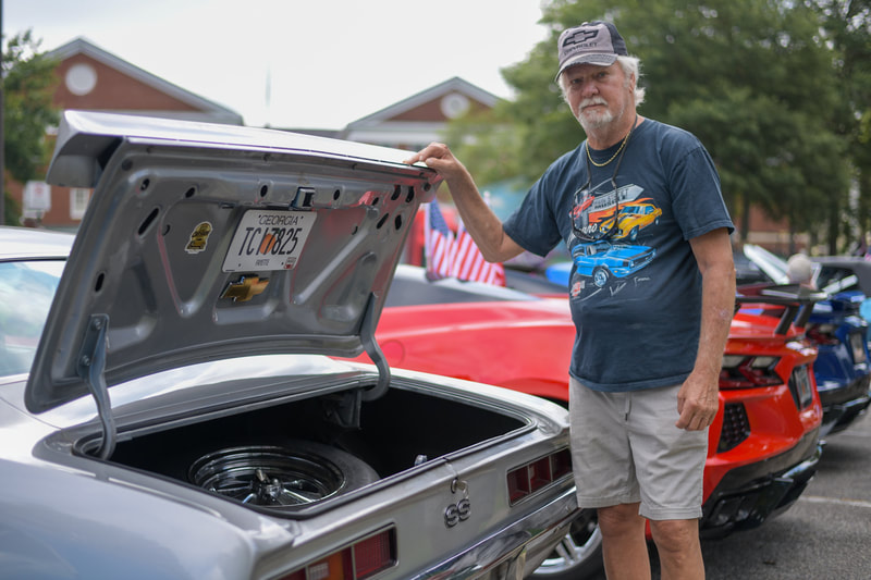 Car at Coffee & Chrome show