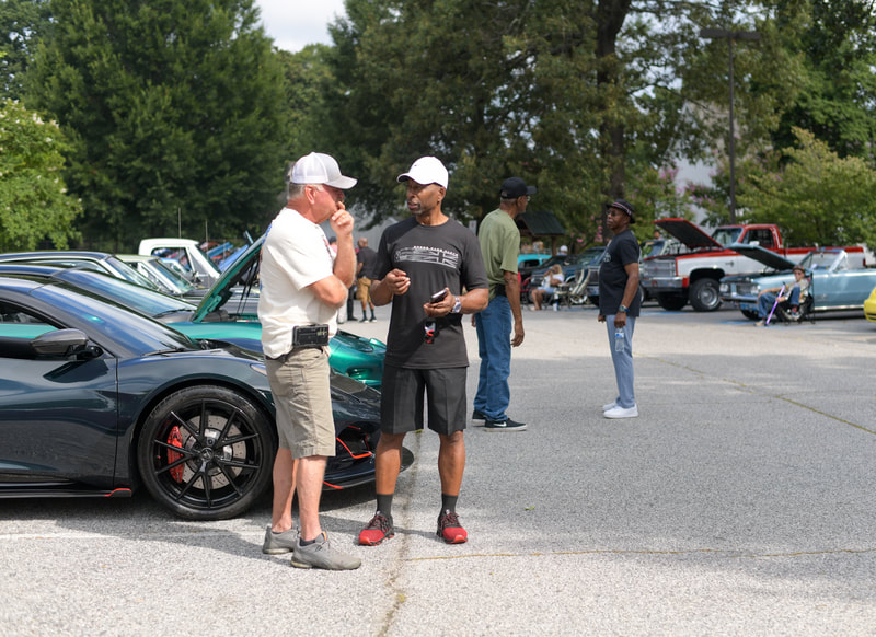 Car at Coffee & Chrome show