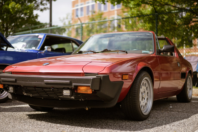 Car at Coffee & Chrome show
