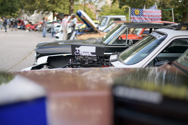 Car at Coffee & Chrome show
